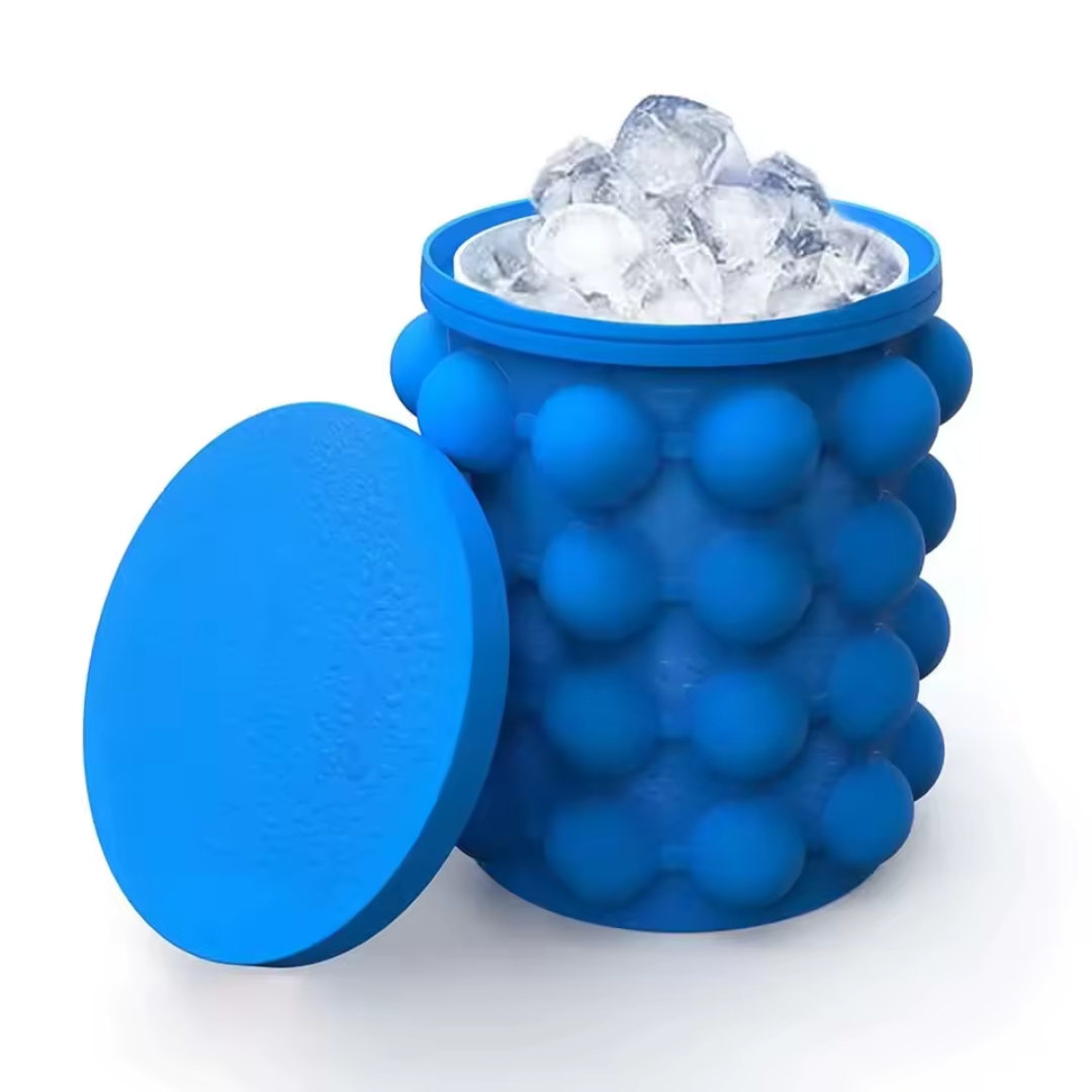 Cubeta y Hielera Portátil de Silicona